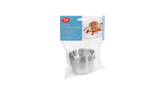 Tala Stainless Steel Pudding Moulds Perfect for Individual Puddings