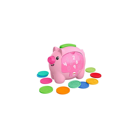 Fisher-Price Laugh & Learn Count & Rumble Piggy Bank Musical Baby Toy