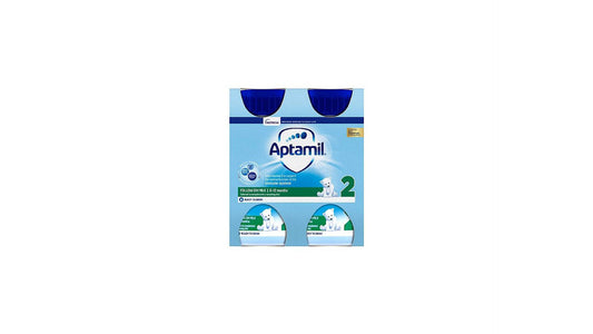 Aptamil 2 Follow On Baby Milk Formula Liquid 6-12 Months Multipack 4x200ml