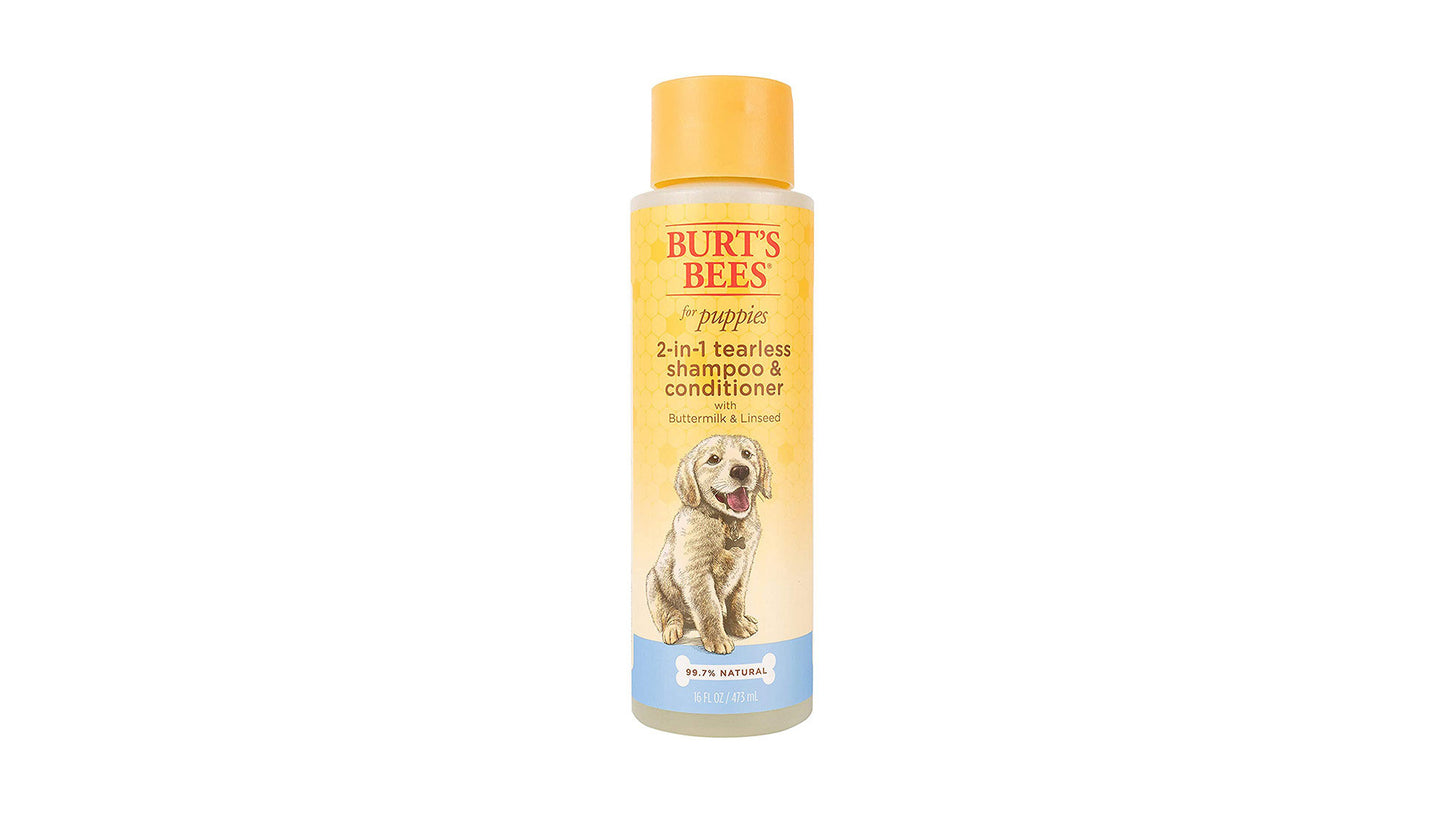 Burt's Bees Dog Shampoo for Puppies, 2 in 1 Shampoo and Conditioner