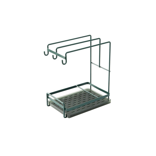 Steel Kitchen Sink Rack Shelf Drain Basket Rack Organizer for Kitchen & Multiuse