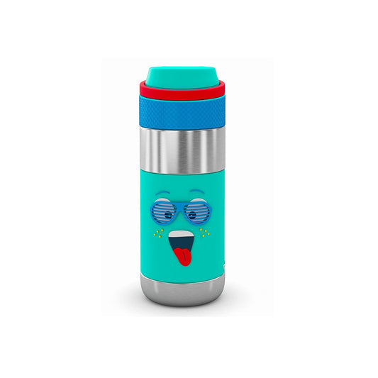 Rabitat Clean Lock Insulated Stainless Steel Bottle, Blue, Spunky, 5Y+