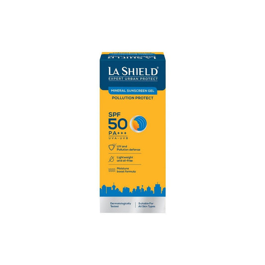 La Shield Mineral Sunscreen Gel SPF50 + PA+++ 50gm